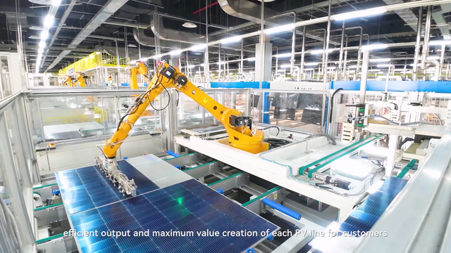 SolarTech Series Automated High-Speed Solar Panel Assembly Line