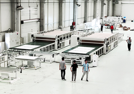 တူရကီ BIPV 120MW ထုတ်လုပ်မှုလိုင်း