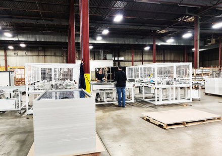 USA 60MW ထုတ်လုပ်မှုလိုင်း