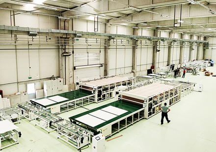 တူရကီ BIPV 120MW ထုတ်လုပ်မှုလိုင်း