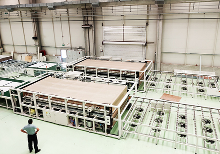 တူရကီ BIPV 120MW ထုတ်လုပ်မှုလိုင်း