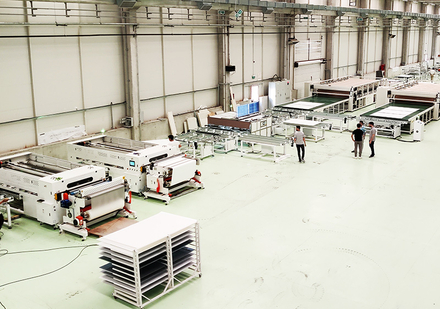 တူရကီ BIPV 120MW ထုတ်လုပ်မှုလိုင်း