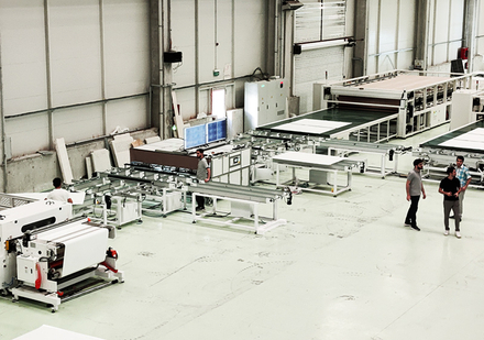 တူရကီ BIPV 120MW ထုတ်လုပ်မှုလိုင်း